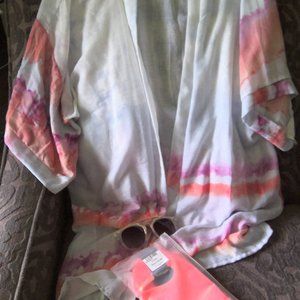 Cover Up Aviators & New Swim Shoes Beach Set